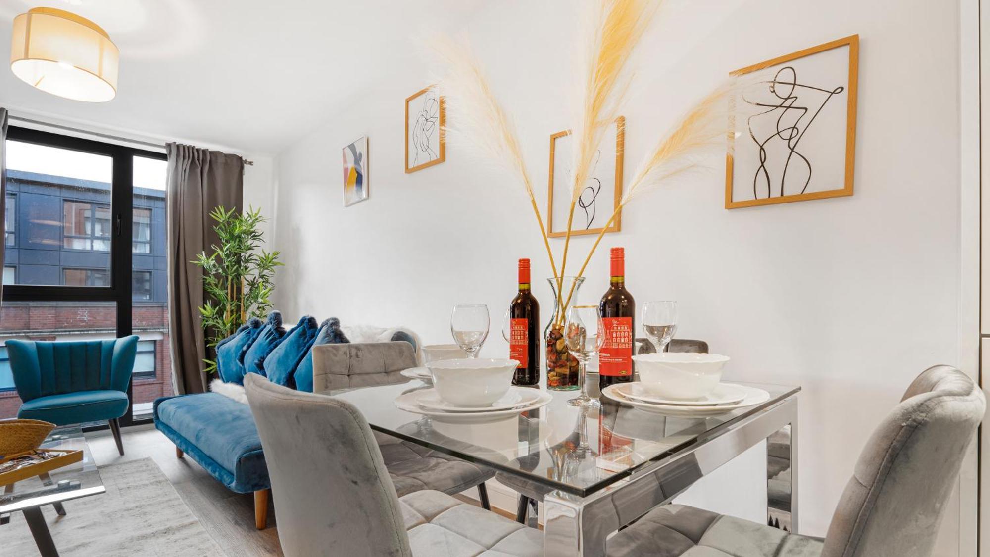Apartmán Oceanic Bliss: 2 Bed 2 Bath + Free Park + Netflix Birmingham Exteriér fotografie