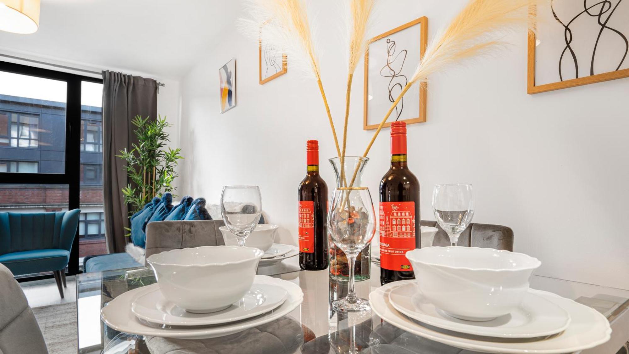 Apartmán Oceanic Bliss: 2 Bed 2 Bath + Free Park + Netflix Birmingham Exteriér fotografie